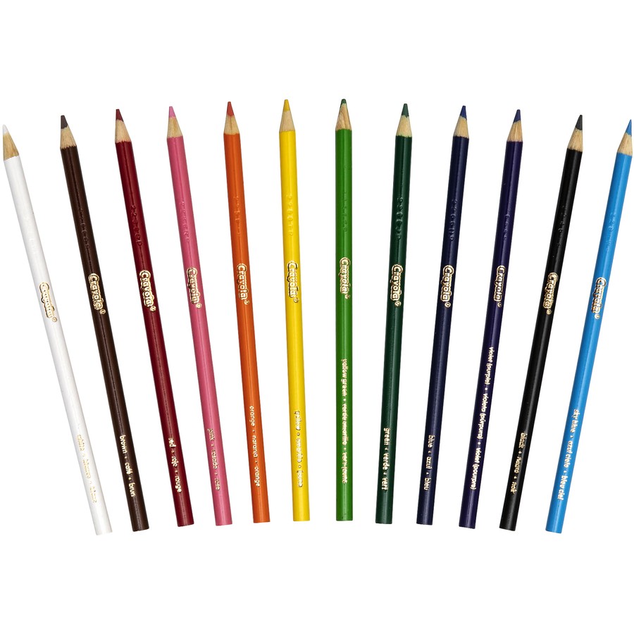 Crayola Full Size Coloured Pencils- 12pk