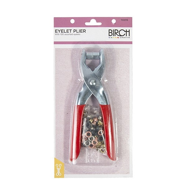 Birch Eyelet Plier & Eyelets Set