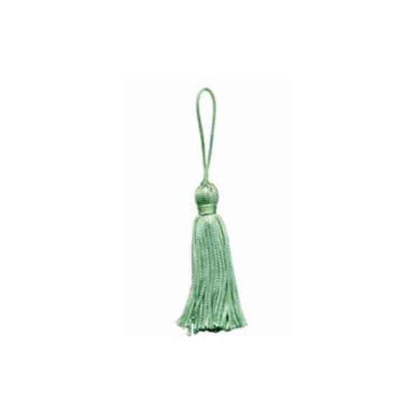 Sullivans Tassel Rayon Chainette, Mint- 100 mm