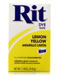 Rit Powder Fabric Dye, Lemon Yellow- 31.9g