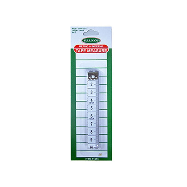 Sullivans Tape Measure- 12mm x 150cm