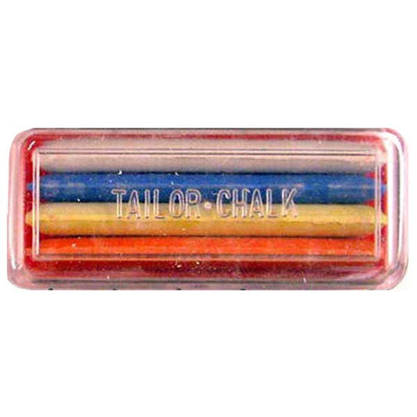 Sullivans Tailor's Chalk, Assorted Colours- 4pc