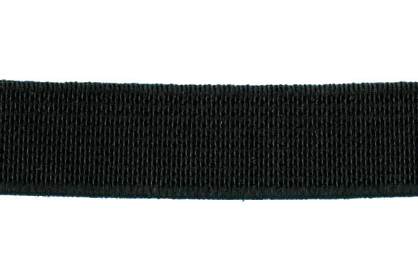 Non-Roll Elastic, Black- Width 12mm