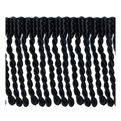 Sullivans Fringe Bullion Rayon, Black- 70 mm