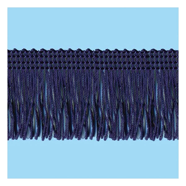 Sullivans Fringe Cut Cotton, Navy- 75 mm