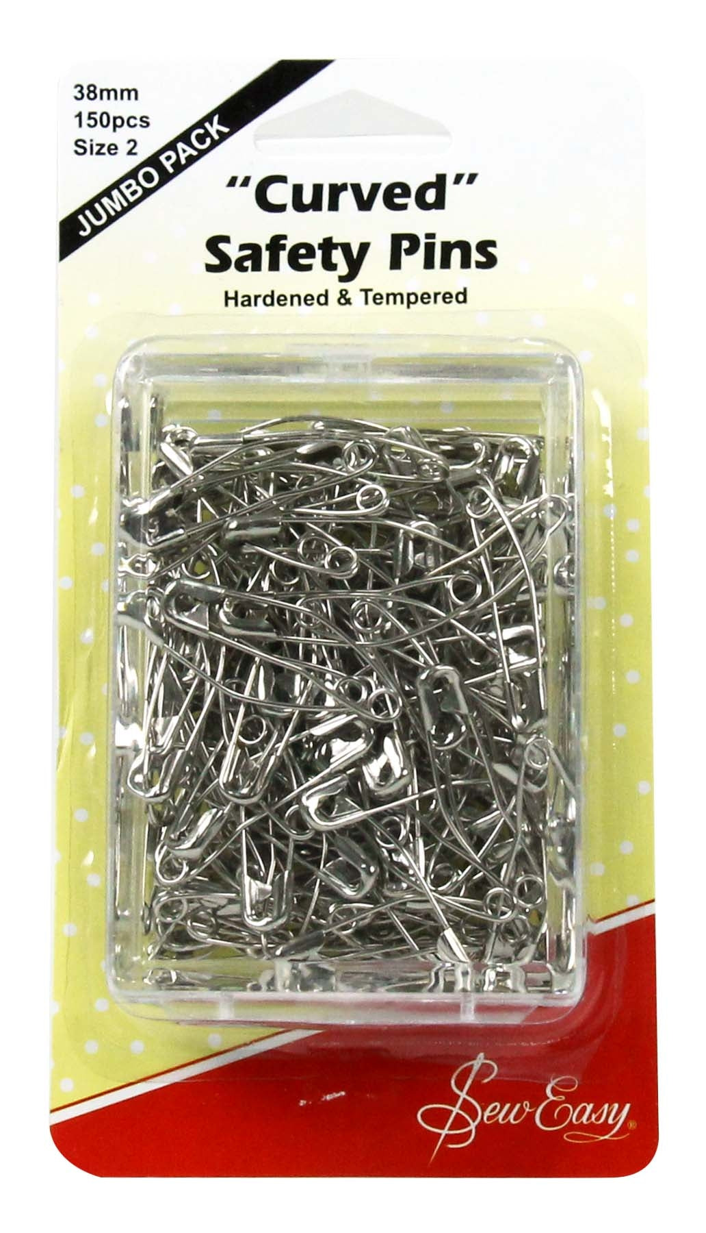 Sew Star Safety Pins, 38mm- Jumbo