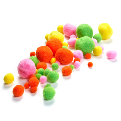 Sullivans Pom Poms, Neon Mix