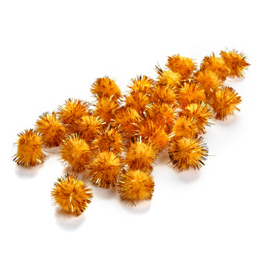 Sullivans Pom Poms, Glitter Gold