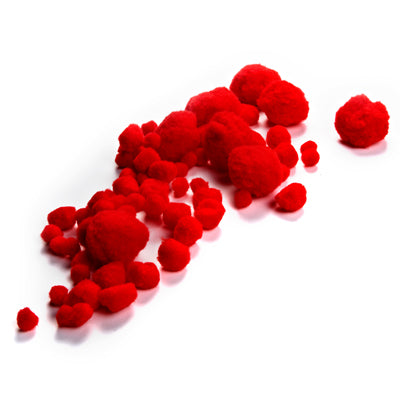 Sullivans Pom Poms, Red