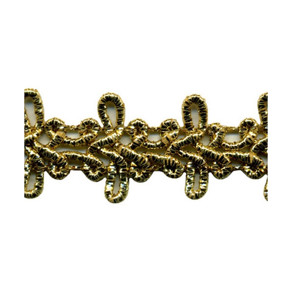 Sullivans Braid Metallic, Gold- 20 mm