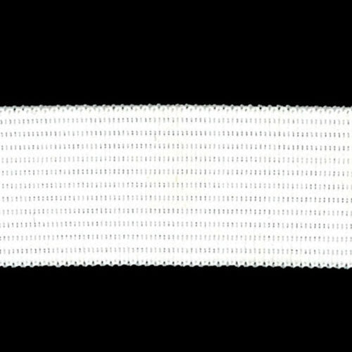 Sullivans Elastic Non Roll, White- 20mm