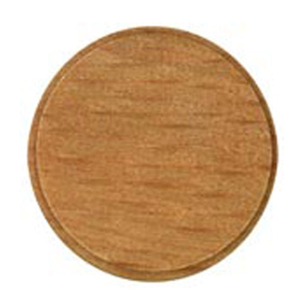 Sullivans Plastic Button, Wood- 15 mm