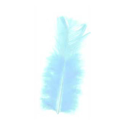 Turkey Feather, Light Blue- 10g