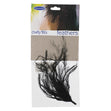 Emu Feathers, Black- 25pc