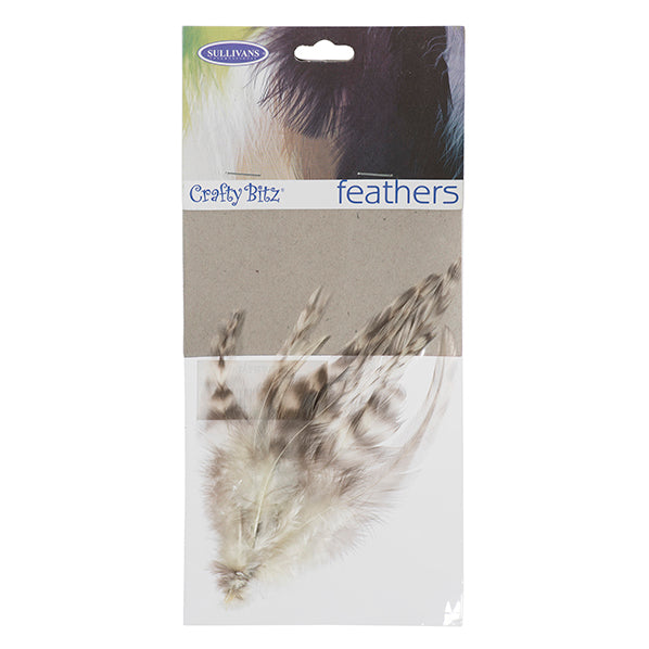 Tiger Tuft Feathers, Lemon- 10pc