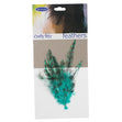 Tiger Tuft Feathers, Turquoise- 10pc