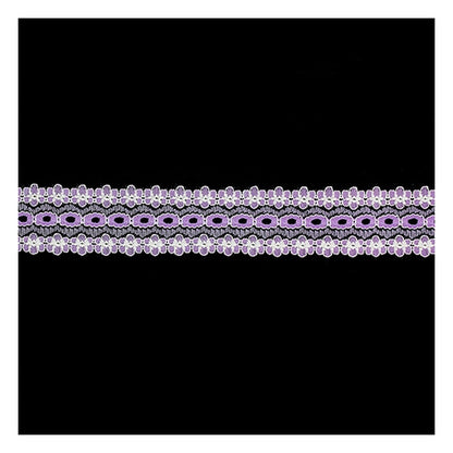 Sullivans Lace Eyelet, Lilac- 35mm x 5m