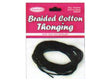 Sullivans Braided Cotton Thonging, Brown- 1mm x 3m