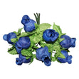 Craft Flower Amethyst, Sapphire Blue- Medium
