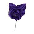 Craft Flower Beaded, Purple- Extra Large