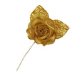 Craft Flower Beaded, Gold- Extra Large