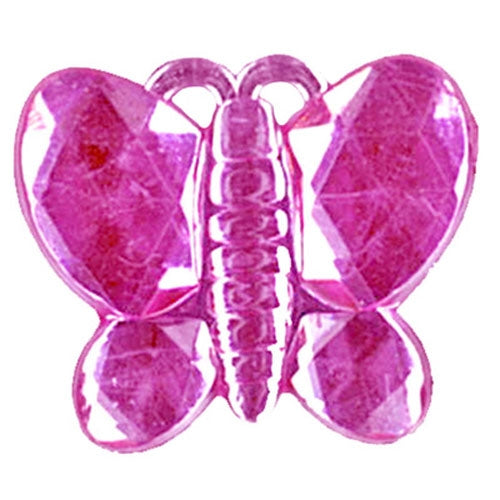 Sullivans Gems, Butterfly- Hot Pink