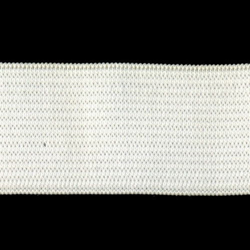 Sullivans Elastic Non Roll, White- 25mm