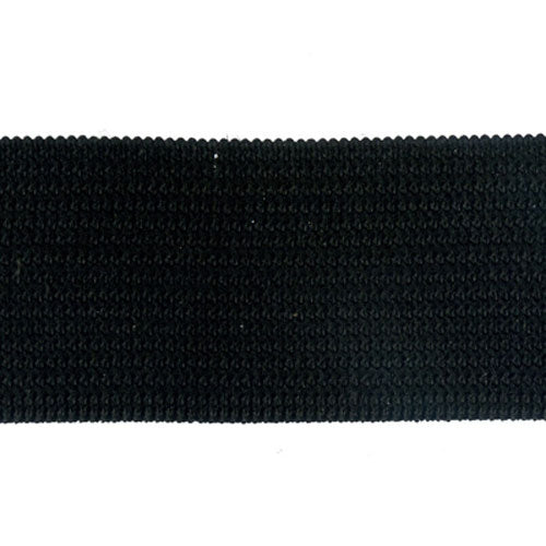 Sullivans Elastic Non Roll, Black- 25mm