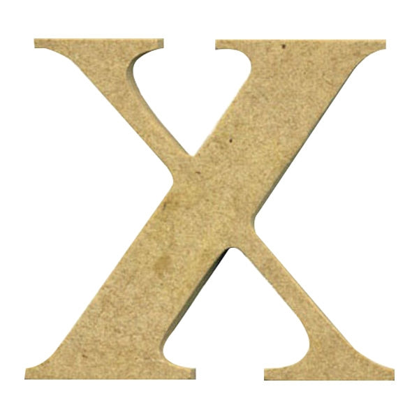 Sullivans MDF Alphabet, X- 6x60mm