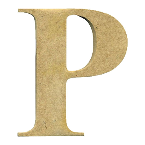 Sullivans MDF Alphabet, P- 12x170mm