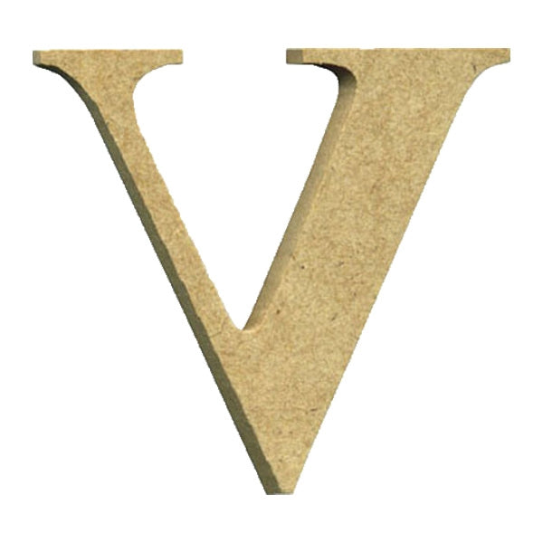 Sullivans MDF Alphabet, V- 12x170mm