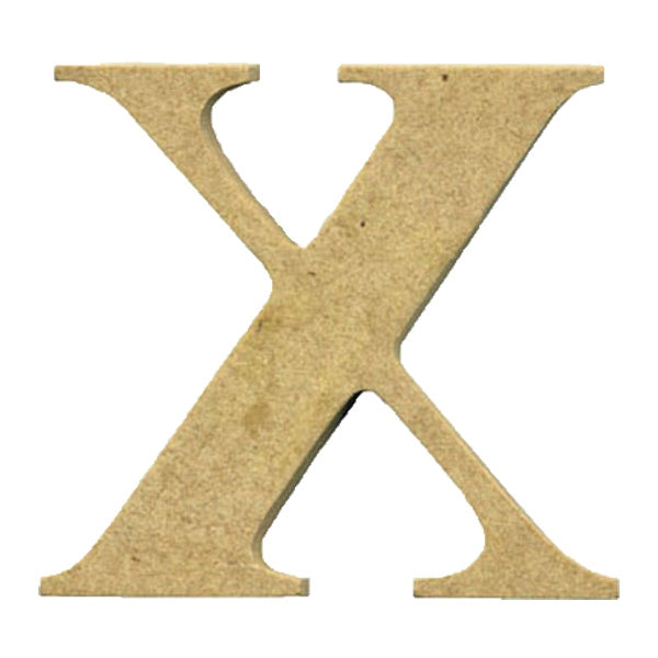 Sullivans MDF Alphabet, X- 12x170mm