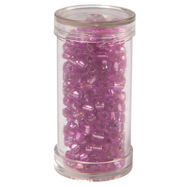 Sullivans Seed Beads, Hot Pink- Size 6