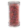 Sullivans Bugle Beads, Pearl Red- 12mm