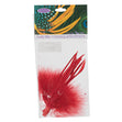 Feather Classique Tuft & Spike, Red