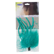 Feather Tuft & Spike, Turquoise