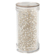 Sullivans Seed Beads, Clear- Size 8