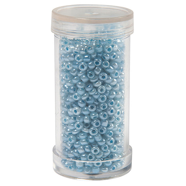 Sullivans Seed Beads, Pearl Blue- Size 8 – Lincraft