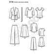 Newlook Pattern 6572 Misses' Jumper Dress