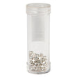 Sullivans Crystal Diamonte Beads, Clear- 3x62mm