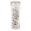 Sullivans Crystal Diamonte Beads, Clear- 8x12mm