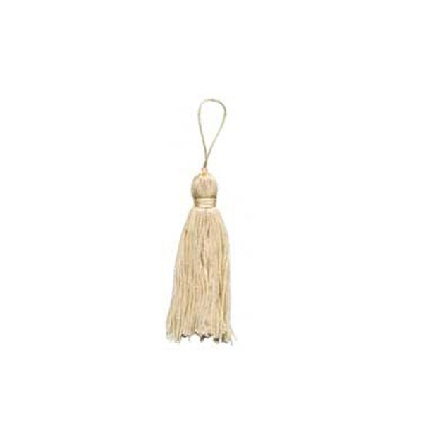 Sullivans Tassel Rayon Chainette, French Cream- 75 mm