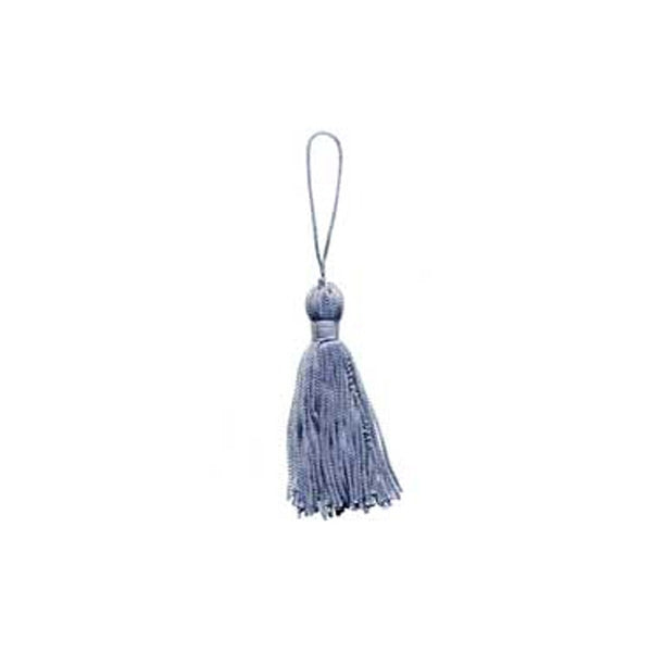 Sullivans Tassel Rayon Chainette, Blue- 75 mm