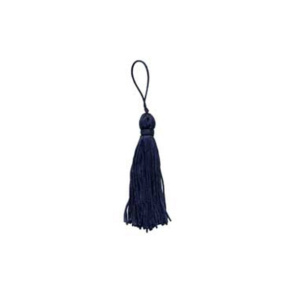 Sullivans Tassel Rayon Chainette, Navy- 100 mm