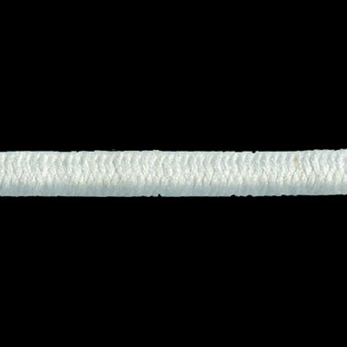 Sullivans Elastic, White- 3mm