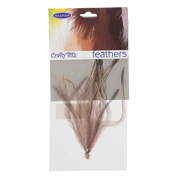 Emu Feathers, Light Pink- 25pc