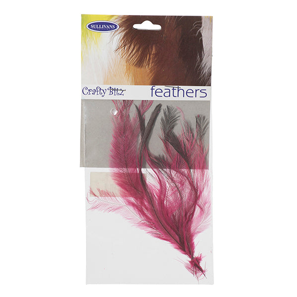 Emu Feathers, Hot Pink- 25pc