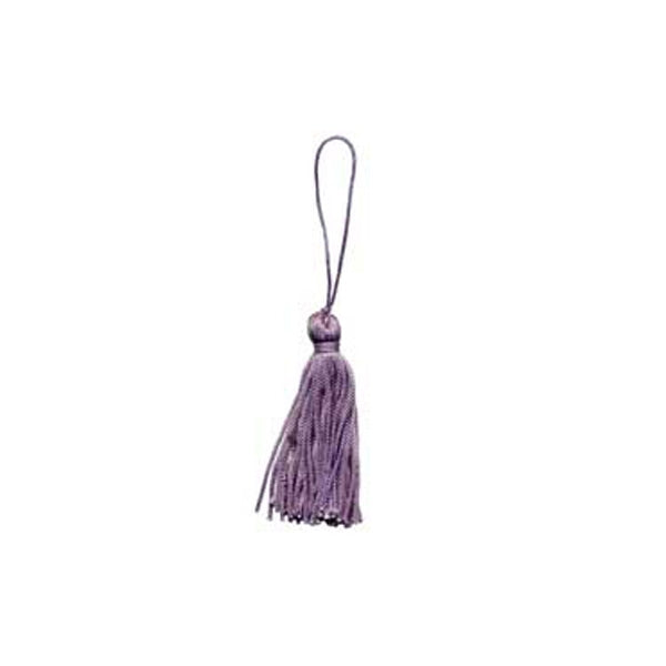 Sullivans Tassel Rayon Chainette, Lilac- 50 mm