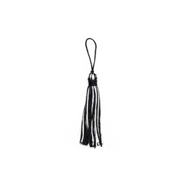 Sullivans Tassel Rayon Chainette, White- 100 mm