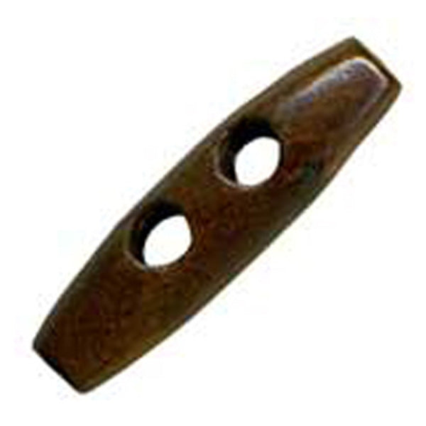 Sullivans Wooden Toggle Buttons, Dark Wood- 60 mm